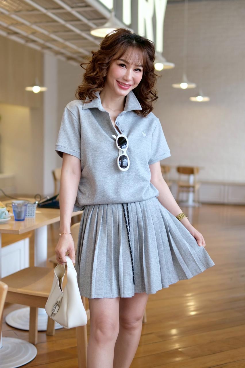 Urban Sporty Pleats Co-ord