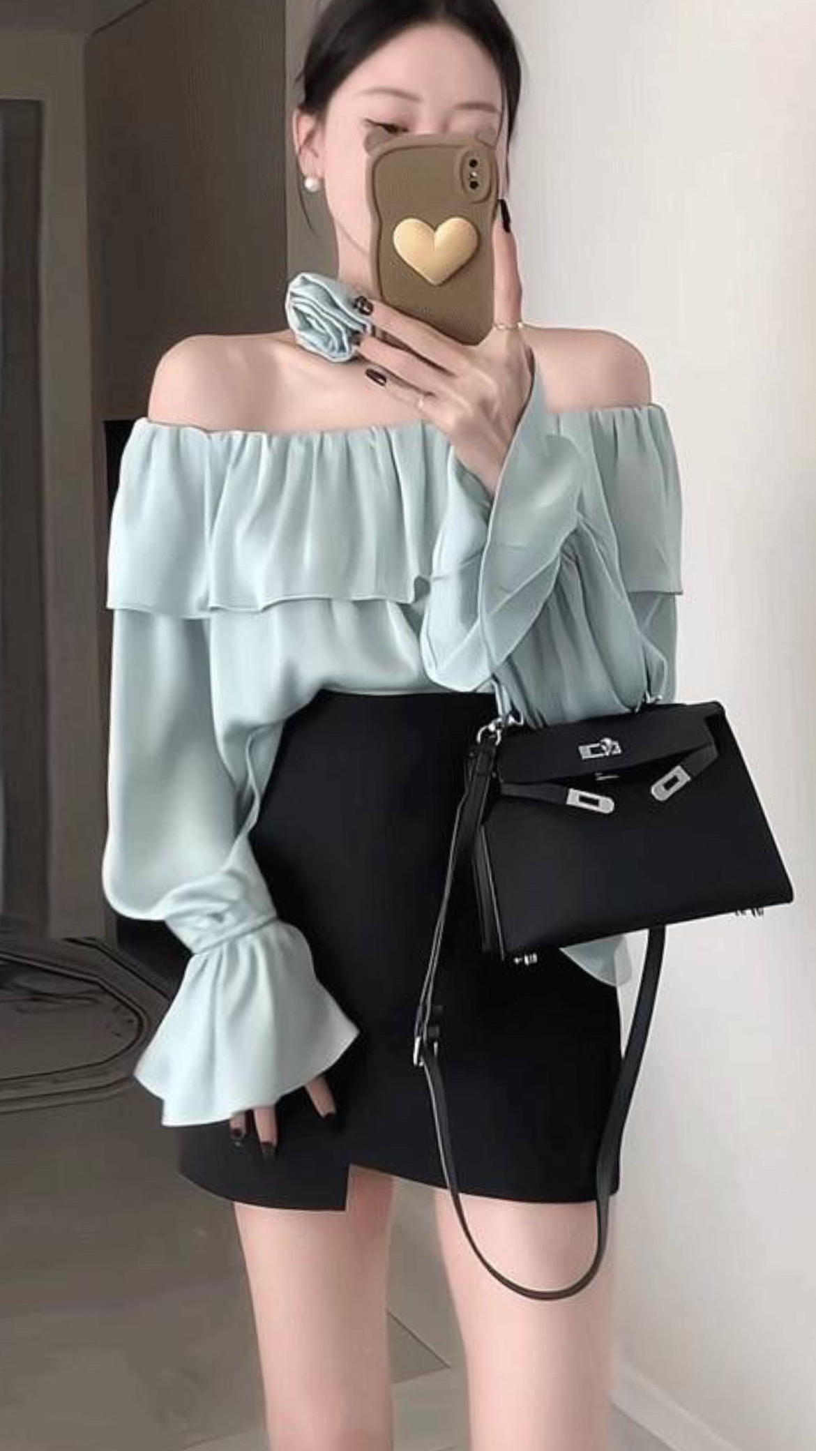 Mint Whisper Top