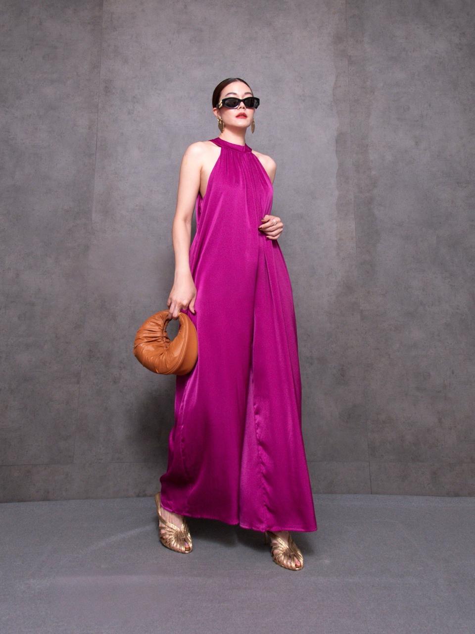 Hot Pink Power Jumpsuit