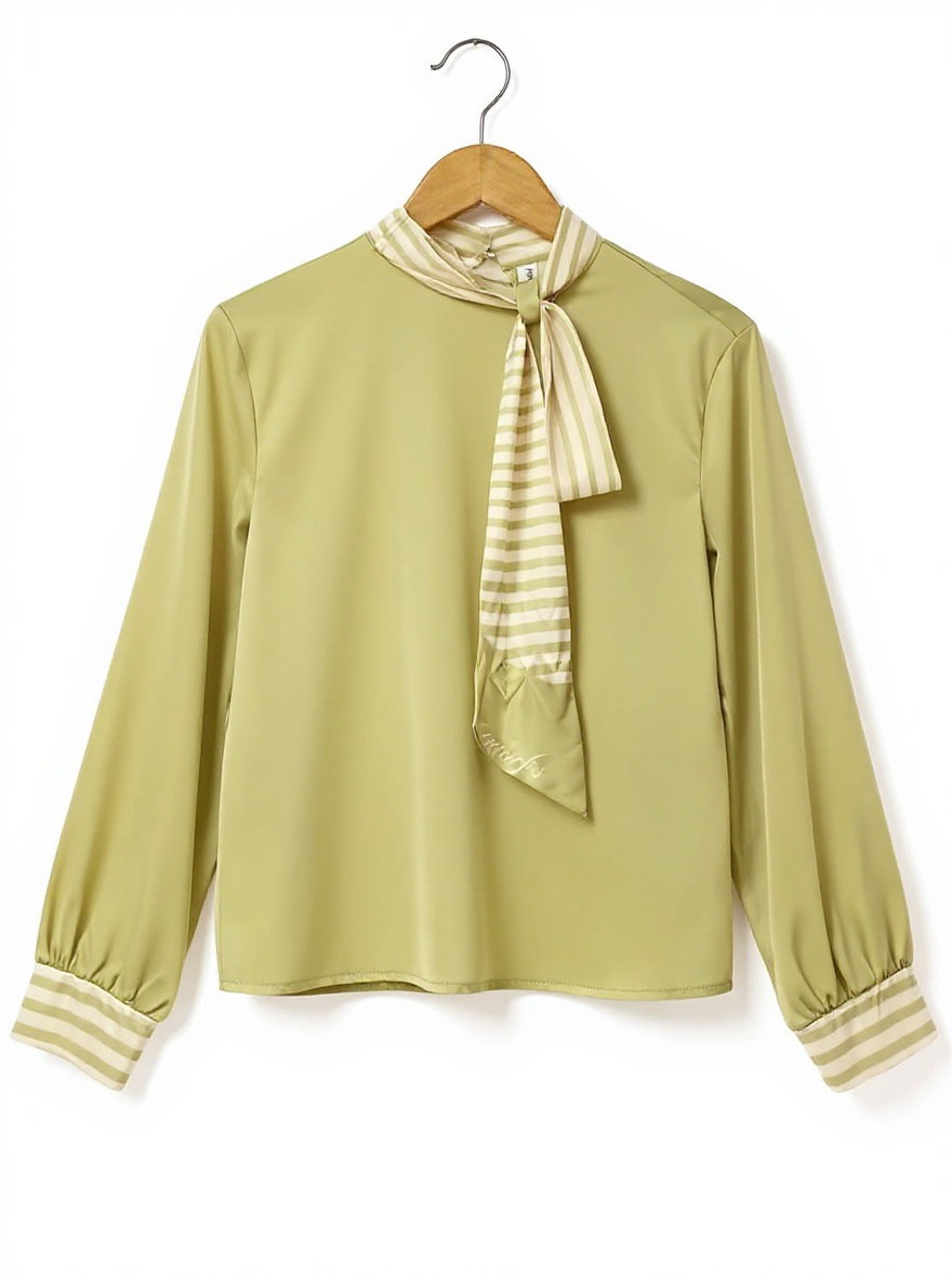 Pistachio green blouse