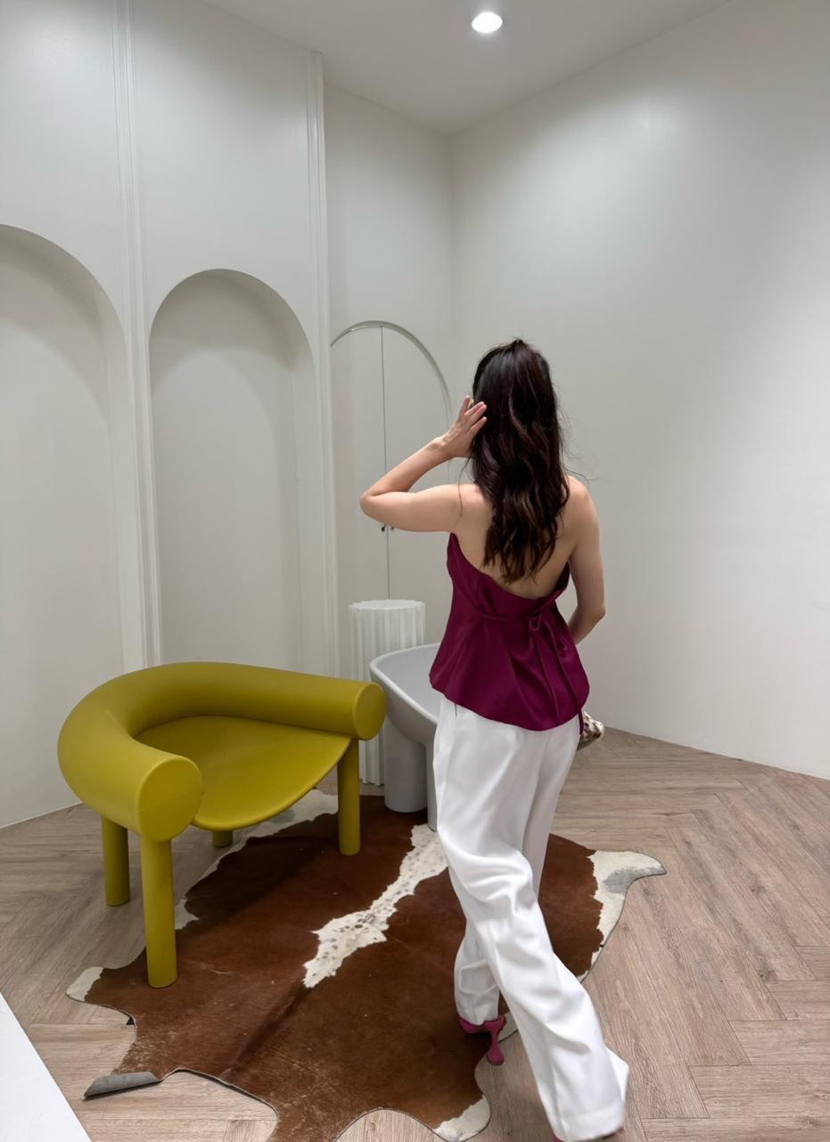 Magenta Muse Halter Top